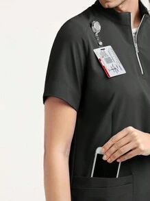 2 Piezas Conjunto de Uniforme Quirúrgico Anti Fluidos Hombre Excelente Calidad ,Pijama Uniforme Antifluidos Hombre Y Conjunto top de manga corta con pantalones