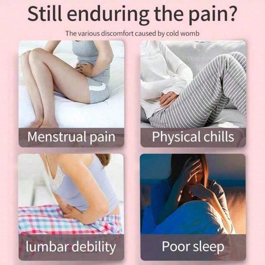 Women's Menstrual Heating Pad Warming Uterine Band Relieving Menstrual