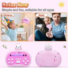 Upgraded Quick Push Game Rhythm Master - 999 Level Handheld Puzzle Toys, Christmas & Birthday Gifts For Girls, Stocking Stuffers(Battery-Free/Color/Style Accessories Are Randomly Selected) - Multicolor - View 7