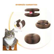 Arranhador Mágico Para Gato Tábua De Arranhar Interativa Pet