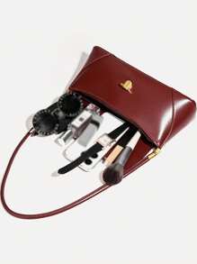 New French Fashion Underarm Women Bag, Retro Minimalist Baguette Bag, High-Quality Versatile Shoulder Bag For Women