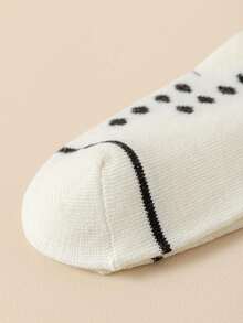 5 双儿童卡通鳄鱼简约设计运动袜，面料柔软舒适，透气吸湿排汗，适合休闲和运动穿着 - 彩色 - 查看 8