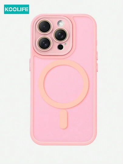 Koolife 磁吸无线充电全包保护壳，带镜头保护，防震，TPU+PC磨砂表面，兼容 17 Pro Max/17/17 Pro/17 Air/16/16 Pro/16 Plus/16 Pro Max/11/11 Pro/11 Pro Max/12/12 Pro/12 Pro Max/13/13 Pro/13 Pro Max/14/14 Pro/14 Pro Max/14 Plus/15/15 Pro/15 Plus/15 Pro Max