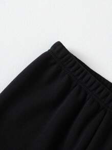 3pcs/Set Young Girl Thicken Thermal Lined Heart Print Thermal Leggings