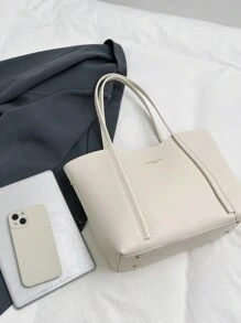 2024 New Arrival Women's Tote Bag, Large Capacity Handbag For Work, Commute And Shoulder-Carry, Multiple Colors AvailableLarge Capacity,Lightweight,Portable,Business Casual, Suitable For Teen Girls Women College Students,Rookies & White-Collar Workers, Perfect For Back To School,College,Middle School, High School,Work, Business, Commute, Eye-Catching Work Bags For Women