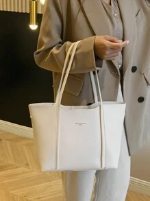 2024 New Arrival Women's Tote Bag, Large Capacity Handbag For Work, Commute And Shoulder-Carry, Multiple Colors AvailableLarge Capacity,Lightweight,Portable,Business Casual, Suitable For Teen Girls Women College Students,Rookies & White-Collar Workers, Perfect For Back To School,College,Middle School, High School,Work, Business, Commute, Eye-Catching Work Bags For Women