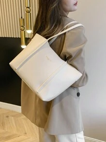 2024 New Arrival Women's Tote Bag, Large Capacity Handbag For Work, Commute And Shoulder-Carry, Multiple Colors AvailableLarge Capacity,Lightweight,Portable,Business Casual, Suitable For Teen Girls Women College Students,Rookies & White-Collar Workers, Perfect For Back To School,College,Middle School, High School,Work, Business, Commute, Eye-Catching Work Bags For Women