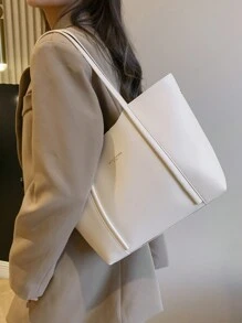 2024 New Arrival Women's Tote Bag, Large Capacity Handbag For Work, Commute And Shoulder-Carry, Multiple Colors AvailableLarge Capacity,Lightweight,Portable,Business Casual, Suitable For Teen Girls Women College Students,Rookies & White-Collar Workers, Perfect For Back To School,College,Middle School, High School,Work, Business, Commute, Eye-Catching Work Bags For Women