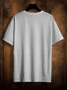 T-Shirt ShirtSkeleton Rock Punk Boxing Emo Ref 2098 VEST NERD - Grey - View 2