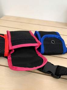 新款时尚独特运动嘻哈舞蹈胸包、休闲腰包、潮流品牌斜挎包 - 多色 - 查看 7