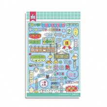 复古日本昭和时代糖果店主题剪贴簿贴纸，防水，复古可爱风格 - 均碼 - 查看 12