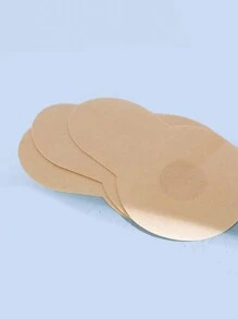 10 buc. Benzi pentru sutien mari, reutilizabile, invizibile, antiderapante, pentru sâni mari, autocolante anti-orbire pentru piept și pentru prevenirea căderii, de unică folosință, elastice, nețesute pentru mameloane, diametru