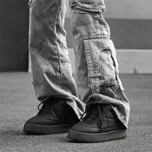 2024新款秋季男士潮流百搭厚底厚底运动鞋，青年小众原创休闲厚底运动鞋