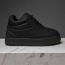 2024新款秋季男士潮流百搭厚底厚底运动鞋，青年小众原创休闲厚底运动鞋