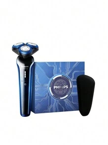 PHILIPS 剃须刀电动剃须刀电动剃须刀新款3系全身可水洗干湿双剃刮胡刀男友老公情人节礼物敏感肌肤专用S3608普通包装 - 藏蓝色 - 查看 3