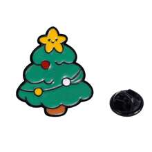 Trâm cài áo bằng hợp kim sáng tạo hình Giáng sinh, thiết kế hình ông già Noel và tuần lộc hoạt hình, phù hợp cho cả nam và nữ dùng cho túi xách, mũ, quần áo, sử dụng hàng ngày hoặc làm quà tặng - Nhiều màu - Xem 11
