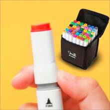 Set Of 40 Colors Permanent Double Tip Pens - Nhiều màu - Xem 5