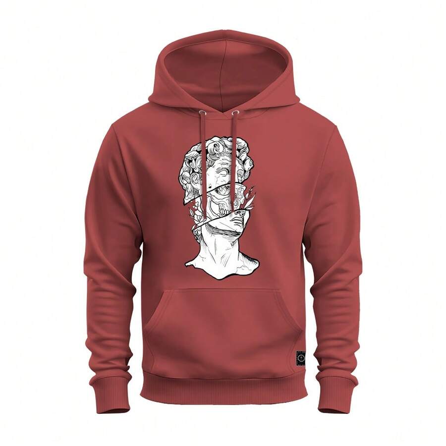 Nexstar Trid State Comfortable Winter Cold Cotton Hooded Sweatshirt - Màu Tím - Xem 1