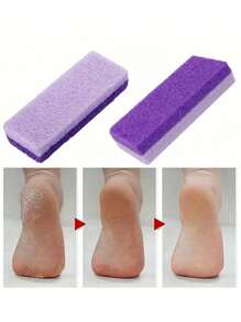 Natural Pumice Stone, For Removing Calluses On Feet, Foot File For Feet And Hands, Pedicure Tool For Removing Dead Skin, For Foot Spa And Heel Scrub - Multicolor - View 5