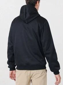 Heated Hoodies For Men - Stay Warm In Winter With Battery-Powered Heat -​ Pullover Hoodie With Pockets For Outdoor Activities,Single Switch Controls Seven Heating Zones (Without Power Supply)
