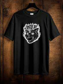 T-Shirt Gothic Shirt Et Alien Skeleton Emo Ref 2106 VEST NERD - 黑色 - 查看 1