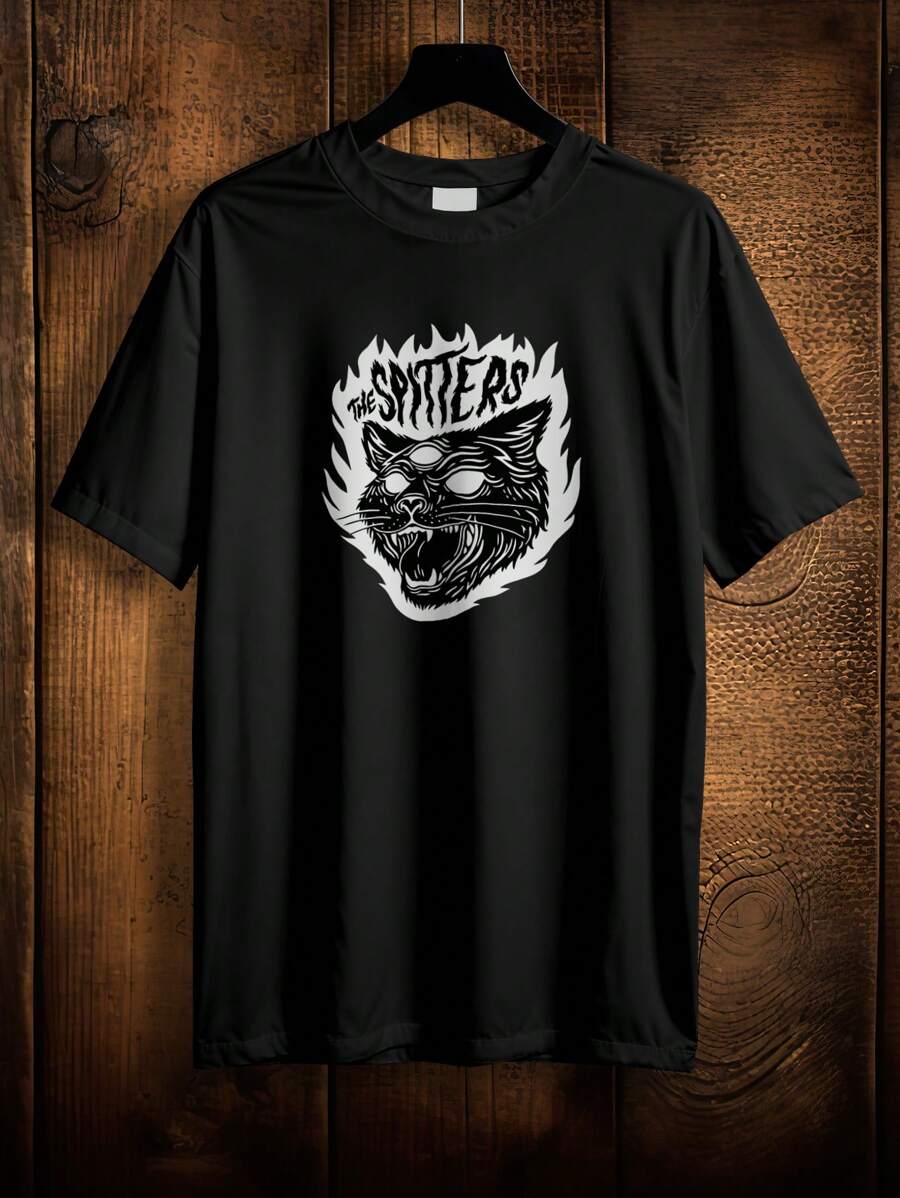 T-Shirt Gothic Shirt Et Alien Skeleton Emo Ref 2106 VEST NERD - 黑色 - 查看 1