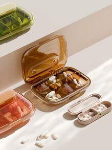 Portable Small Pill Box For Three Meals A Day, Mini Medicine Pack, Portable Pills, Medication Pills, Health Products Packaging Box