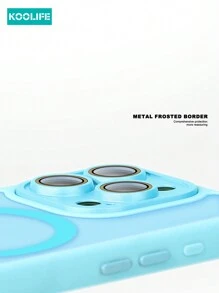 Koolife TPU磁吸手机壳，单件装，支持无线充电，全包保护，带镜头保护，防震，TPU+PC磨砂表面，兼容 17 Pro Max/17/17 Pro/17 Air/16/16 Pro/16 Plus/16 Pro Max/11/11 Pro/11 Pro Max/12/12 Pro/12 Pro Max/13/13 Pro/13 Pro Max/14/14 Pro/14 Pro Max/14 Plus/15/15 Pro/15 Plus/15 Pro Max，生日礼物/周年纪念礼物 - 遠峰藍 - 查看 5