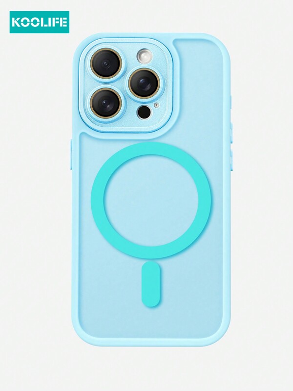 1 pièce Apple Koolife Étui de protection intégrale avec chargement sans fil magnétique et protection de l'objectif, antichoc, finition mate TPU+PC compatible avec iPhone 16/16 Pro/16 Plus/16 Pro Max, iPhone 11/11 Pro/11 Pro Max, iPhone 12/12 Pro/12 Pro Max, iPhone 13/13 Pro/13 Pro Max, iPhone 14/14 Pro/14 Pro Max/14 Plus, iPhone 15/15 Pro/15 Plus/15 Pro Max