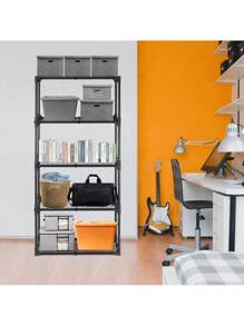 5-SHELF WIRE RACK WITH COVER(1PACK),Glint