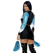 Euphoric Sexy TV Character Costume - 藍色 - 查看 2