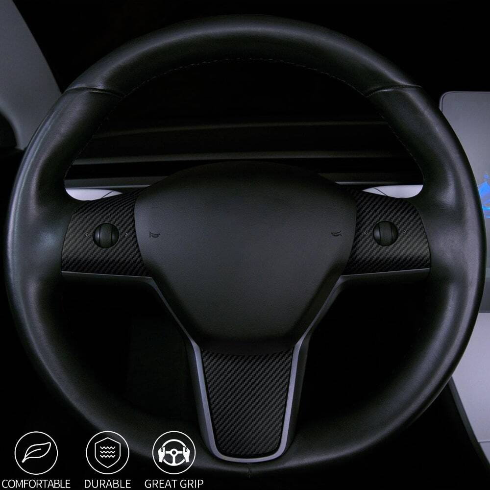 KUNGKIC Fibra Di Carbonio Per Auto, Telaio Del Freno A Mano, Autoadesivo, Per Interni, Compatibile Con Mercedes Benz Smart 453 Fortwo Forfour - 10