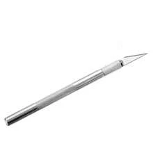 6/12 件精密工艺爱好刀套件 - 高精度实用艺术精密刀套装，配有极其锋利的剃须刀，适用于雕刻、建筑建模、剪贴簿、DIY 艺术品切割等 - 适合手工艺个人和专业人士的综合工具（6 毫米铝合金手柄，带 11# 1# 3# 4# 刀片） - 彩色 - 查看 18