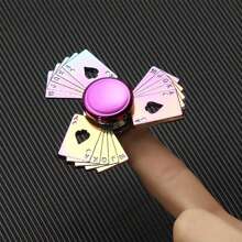 1set/1pc Finger Spinner Metal Long-Lasting Fingertip Spinner Adult Decompression Artifact Toy Cool,(The Shape And Pattern Of Some Accessories Are Random)Cool Metal Fidgets Spinners Toy , Stainless Steel Finger Hand Spinner Fidget Pack For Focus, Fingertip Gyro Party Favors Supplies Goody Bag Fillers Stress Toys Gifts ﻿