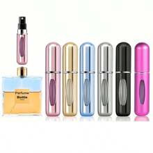 1个便携式迷你可填充香水喷雾瓶，5毫升，带香水泵头，旅行装 - 彩色 - 查看 2