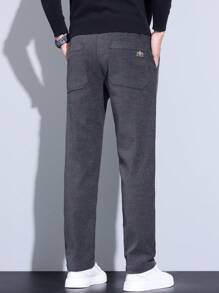 男士休闲裤、商务裤、日常通勤、直筒、有弹性、时尚、百搭