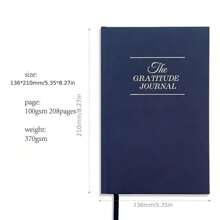 The Gratitude Journal : 5 Minute Journal - Record Five Minutes A Day For More Affirmation & Reflection,Optimism,Positivity,Happiness,A Simple Undated Hardcover Five Minute Guide Daily Back To School