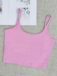Women's Suplex Cropped Top 1050 - Baby Pink - View 2