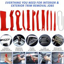 438Pcs Car Trim Removal Pry Tool Set Molding Panel Door Dash Interior Clip Kit - Red - View 5