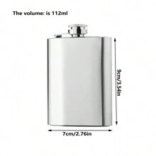 Bình đựng nước bằng thép không gỉ Bình đựng nước di động Bình đựng nước di động Bình đựng nước bằng kim loại phẳng ngoài trời, Đồ dùng lưu trữ, Trang trí phòng, Có thể dùng đựng nước uống, cà phê, sữa, đồ uống, v.v., Thích hợp cho nhà bếp, nhà hàng, quán bar, tiệc tùng, tụ họp, đám cưới, quà tặng cho bạn bè, quà tặng cho bạn trai, quà tặng cho cha, quà tặng Giáng sinh, quà tặng năm mới. - Nhiều màu - Xem 18