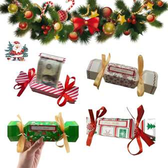 1pc Christmas Surprise Money Pull Pouch, Surprise Pull Out Money Gift Box, DIY Rectangle Christmas Money Pull Pouch Kit For Cash Gift, Christmas Gift Pouch, Fun Ways To Give Cash,Christmas