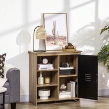 HOMCOM Armoires de rangement - Noir - Voir 8