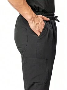 2 Piezas Conjunto de Uniforme Quirúrgico Anti Fluidos Hombre Excelente Calidad ,Pijama Uniforme Antifluidos Hombre Y Conjunto top de manga corta con pantalones