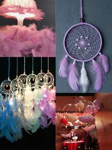 100/300PCS Goose Feathers For Crafts 4-8cm 8-12cm Swan Plumes DIY Gift Package Handmade Wedding Party Handicraft Accessories Decoration Dream Catcher Feathers,Christmas Valentine Day - Multicolor - View 4