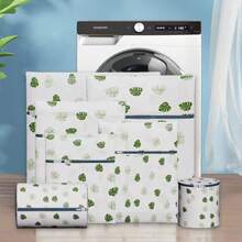 1 Set 7 pezzi/1 pezzo Sacchetto per lavatrice, Rete per la pulizia di maglioni/biancheria intima/reggiseni, Sacchetto di filtrazione anti-deformazione per abiti, pantaloni, scarpe, jeans, stivali, gonne, adatto per primavera, stile minimalista, top estivi