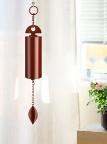 Wind Chimes, Deep Resonance Serenity Wind Bell, Heroic Windbell, Metal Single Tube Wind Chimes For Outdoor Garden Patio Decorations - Bronze - View 5