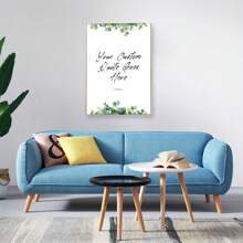 1 Tấm tranh canvas in hoa theo yêu cầu | In chữ | Trang trí tường theo yêu cầu | In hoa cá nhân hóa | Biển hiệu trích dẫn theo yêu cầu | Tranh trích dẫn | Trang trí tường | Không khung, Có thể chọn khung, Trang trí nhà cửa, Trang trí phòng khách - Nhiều màu - Xem 9