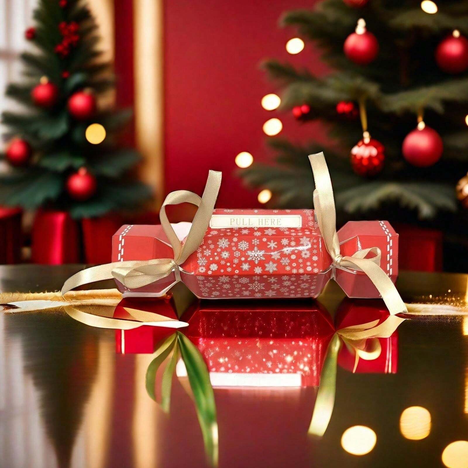 Set, Four Styles Of Christmas Candy PullOut Boxes With Money Storage