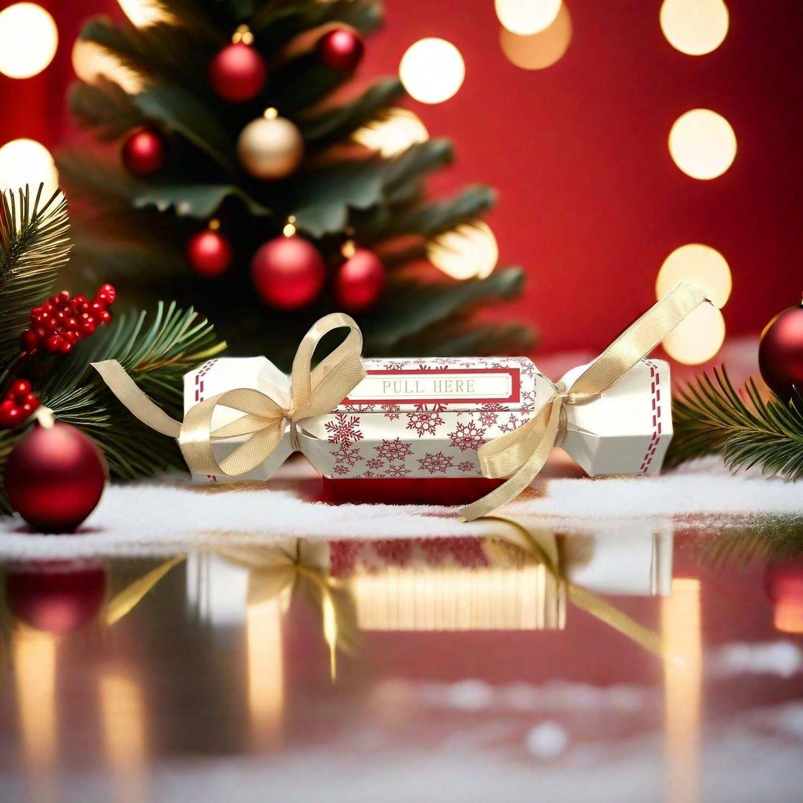 Set, Four Styles Of Christmas Candy PullOut Boxes With Money Storage