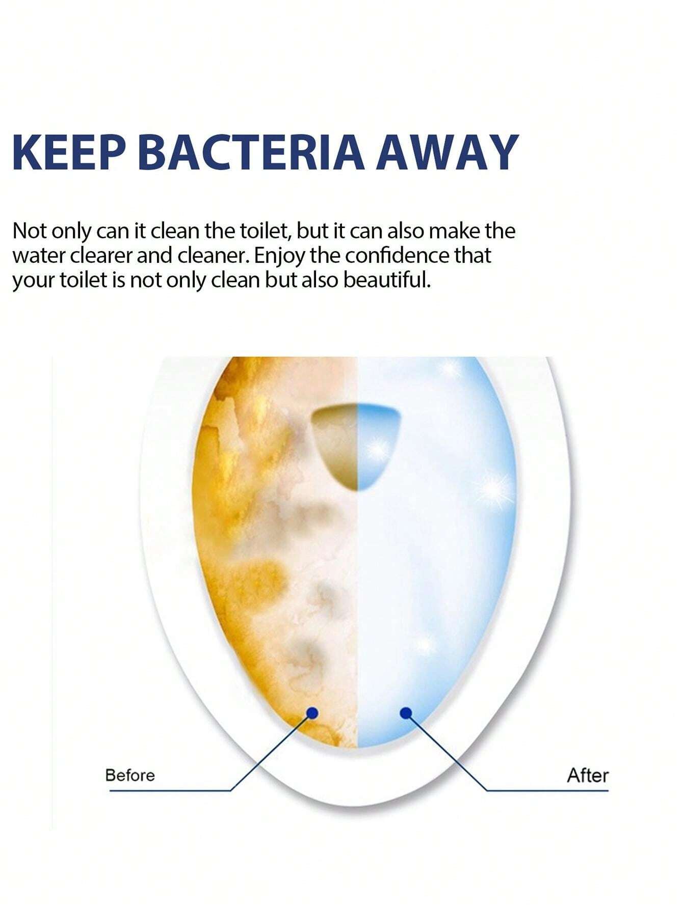 UltraClean Toilet Bowl Cleaner Tablets For Deodorizing, Descaling